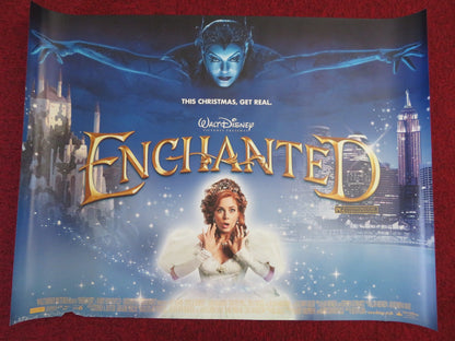 ENCHANTED UK QUAD (30"x 40") ROLLED POSTER DISNEY AMY ADAMS PATRICK DEMPSEY 2007 - Rendezvous Cinema