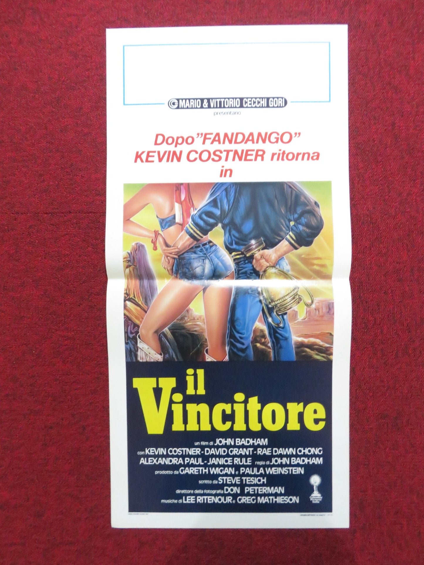 AMERICAN FLYERS ITALIAN LOCANDINA POSTER KEVIN COSTNER DAVID GRANT 1987 - Rendezvous Cinema