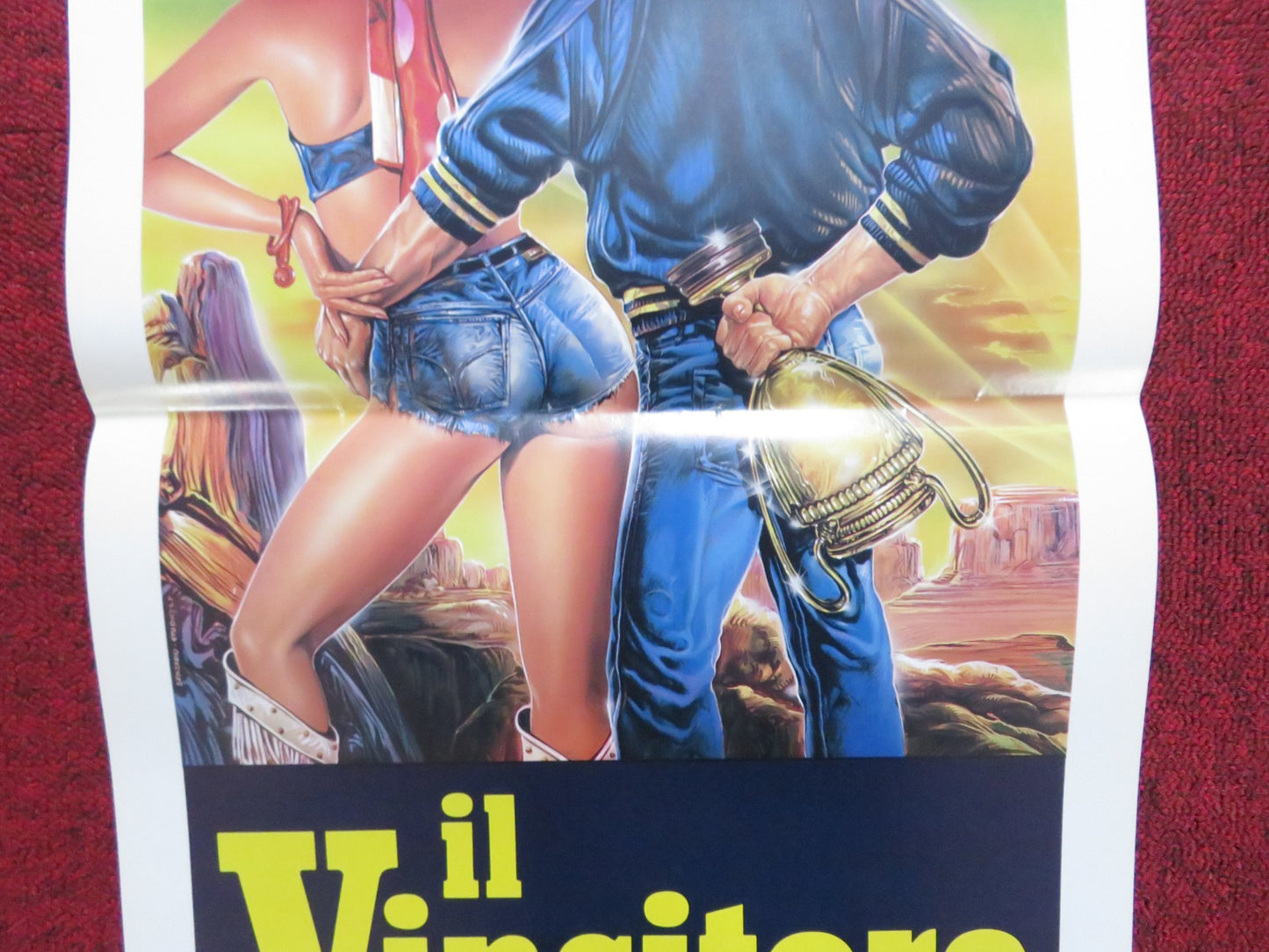 AMERICAN FLYERS ITALIAN LOCANDINA POSTER KEVIN COSTNER DAVID GRANT 1987 - Rendezvous Cinema