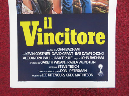 AMERICAN FLYERS ITALIAN LOCANDINA POSTER KEVIN COSTNER DAVID GRANT 1987 - Rendezvous Cinema