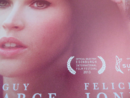 BREATHE IN UK QUAD (30"x 40") ROLLED POSTER GUY PEARCE FELICITY JONES 2013 - Rendezvous Cinema