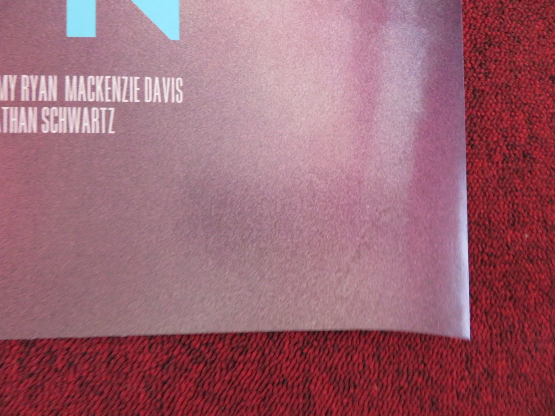 BREATHE IN UK QUAD (30"x 40") ROLLED POSTER GUY PEARCE FELICITY JONES 2013 - Rendezvous Cinema