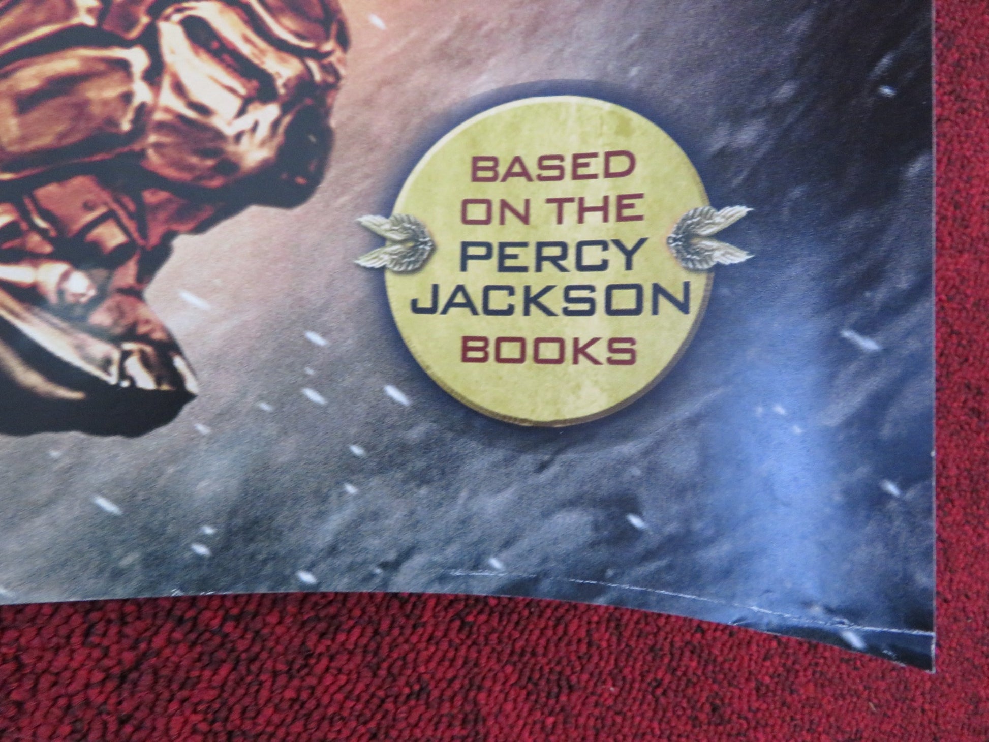 PERCY JACKSON: SEA OF MONSTERS UK QUAD (30"x 40") ROLLED POSTER 2013 - Rendezvous Cinema