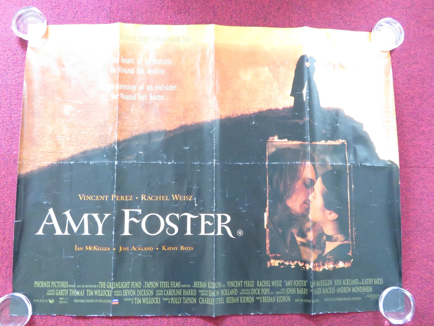 AMY FOSTER UK QUAD ROLLED POSTER RACHEL WEISZ VINCENT PEREZ 1997 - Rendezvous Cinema
