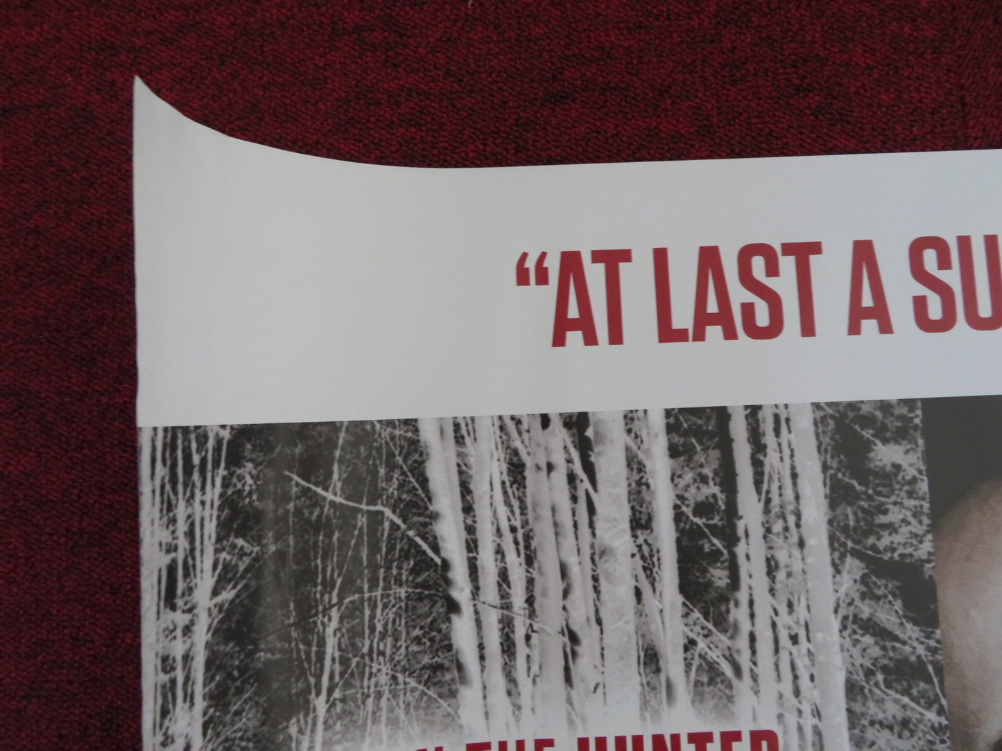 THE FROZEN GROUND UK QUAD (30"x 40") ROLLED POSTER NICOLAS CAGE JOHN CUSACK 2013 - Rendezvous Cinema