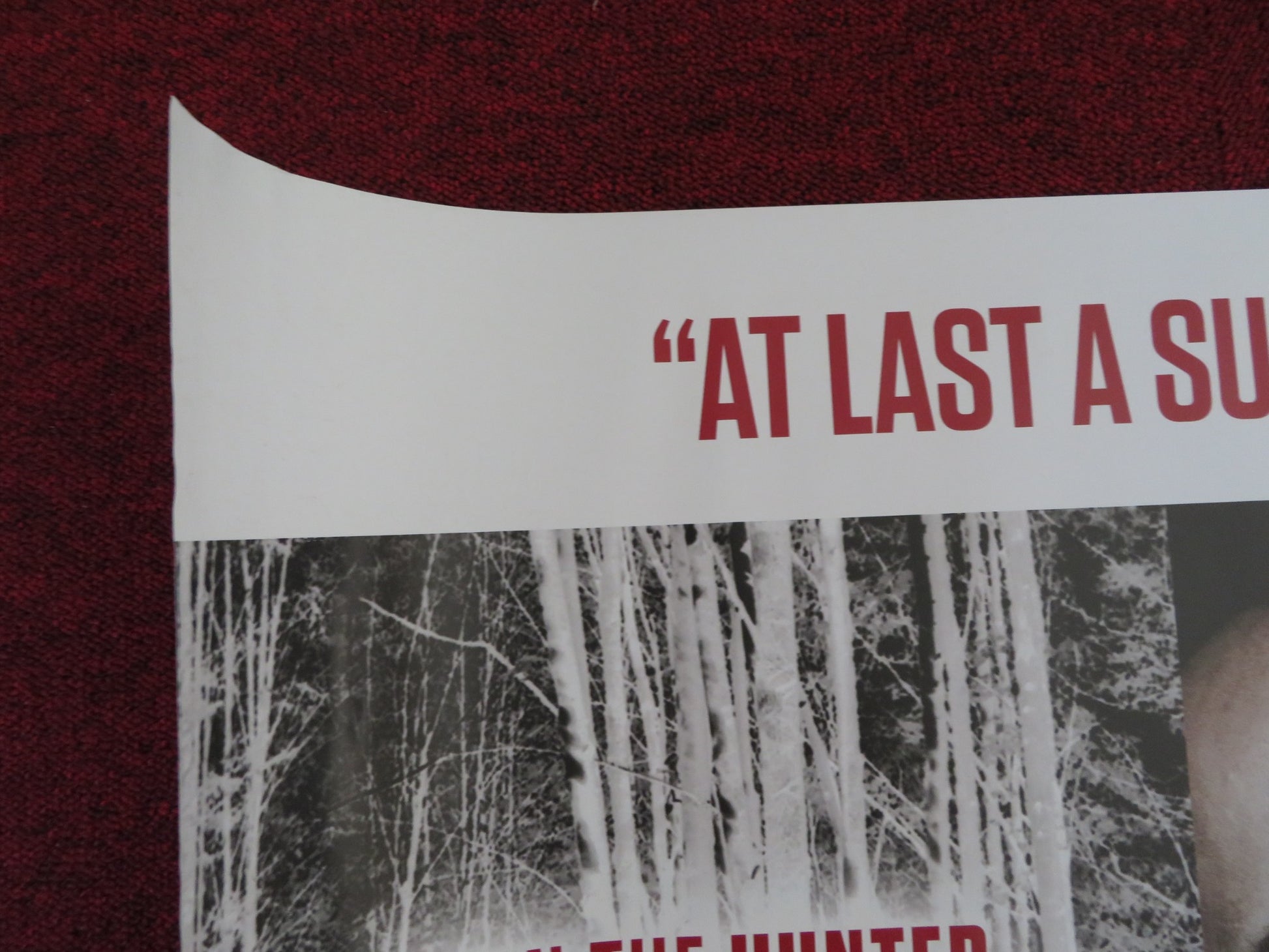 THE FROZEN GROUND UK QUAD (30"x 40") ROLLED POSTER NICOLAS CAGE JOHN CUSACK 2013 - Rendezvous Cinema