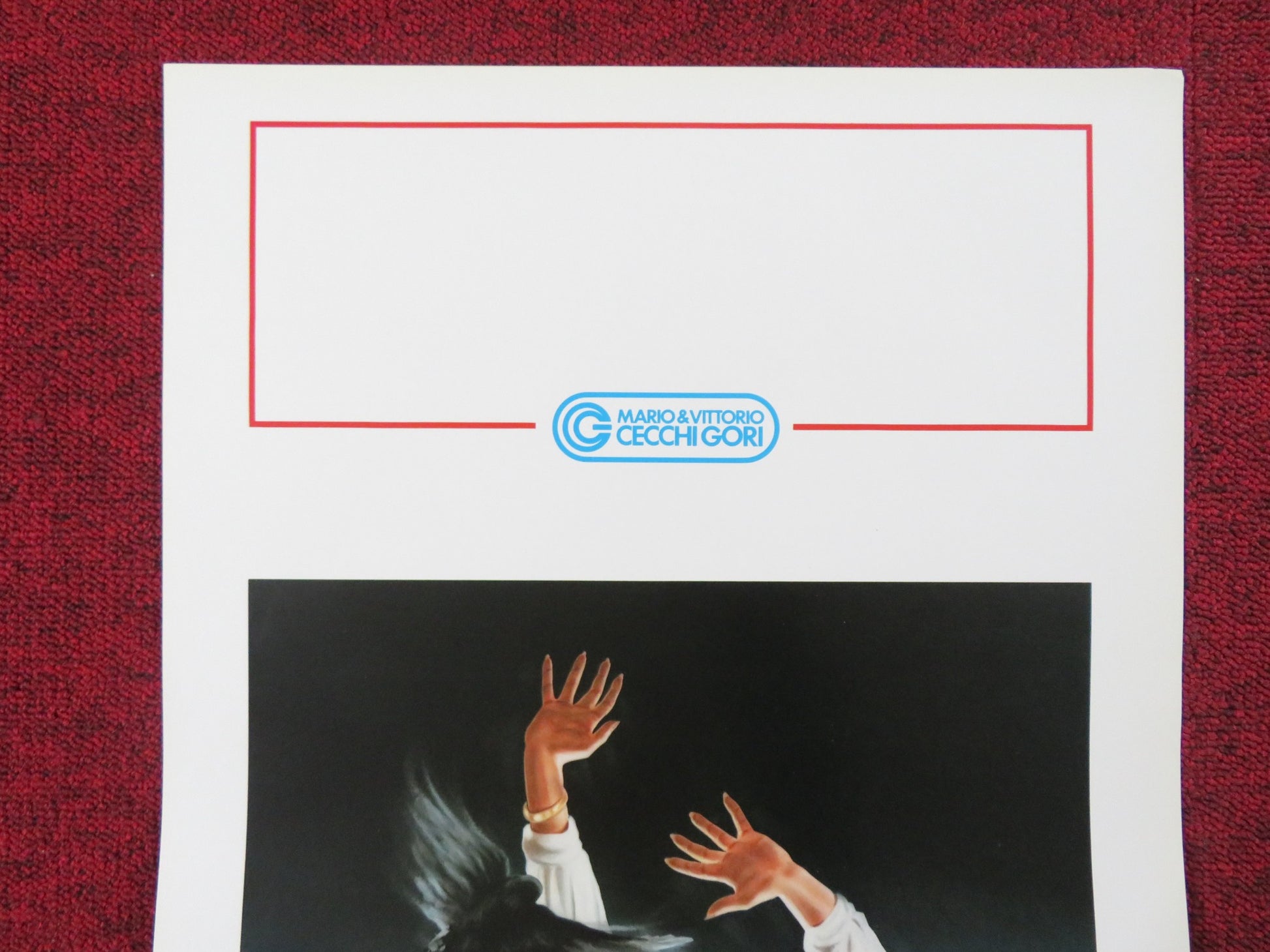 ANGUISH ITALIAN LOCANDINA POSTER ZELDA RUBENSTEIN MICHAEL LERNER 1989 - Rendezvous Cinema