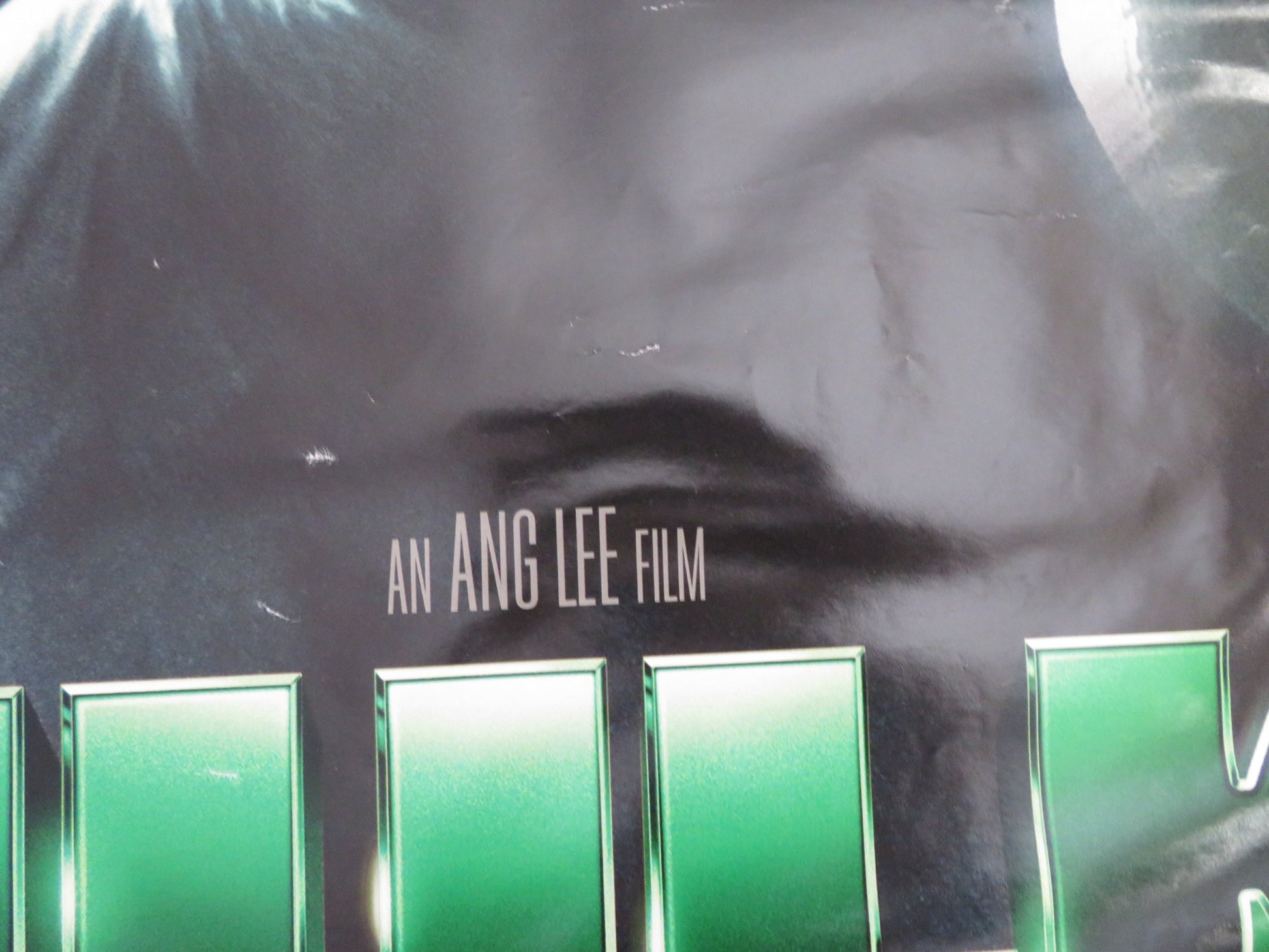 HULK UK QUAD (30"x 40") ROLLED POSTER ERIC BANA JENNIFER CONNELLY 2002 MARVEL - Rendezvous Cinema