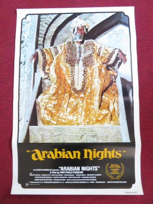 ARABIAN NIGHTS US ONE SHEET ROLLED POSTER NINETTO DAVOLI FRANCO CITTI 1974 - Rendezvous Cinema