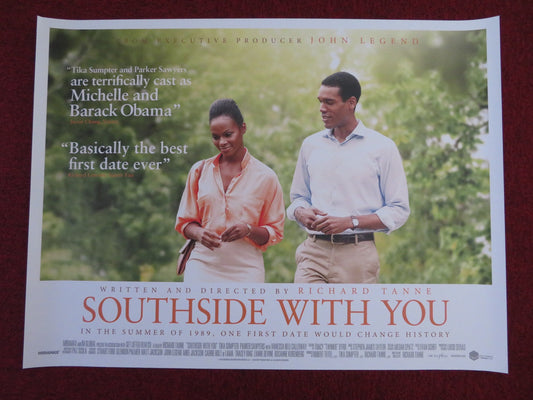 SOUTHSIDE WITH YOU UK QUAD (30"x 40") ROLLED POSTER PARKER SAWYERS SUMPTER 2016 - Rendezvous Cinema