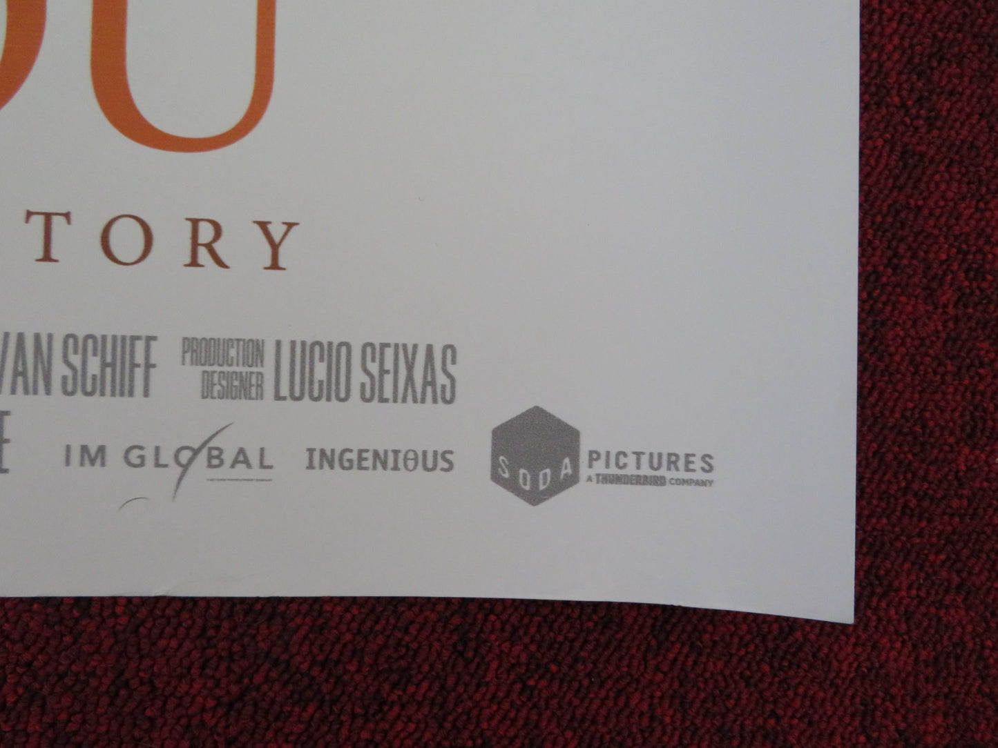 SOUTHSIDE WITH YOU UK QUAD (30"x 40") ROLLED POSTER PARKER SAWYERS SUMPTER 2016 - Rendezvous Cinema