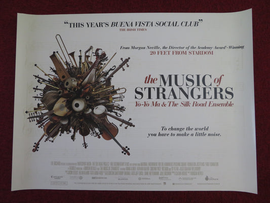 THE MUSIC OF STRANGERS: YO-YO MA UK QUAD (30"x 40") ROLLED POSTER 2015 - Rendezvous Cinema