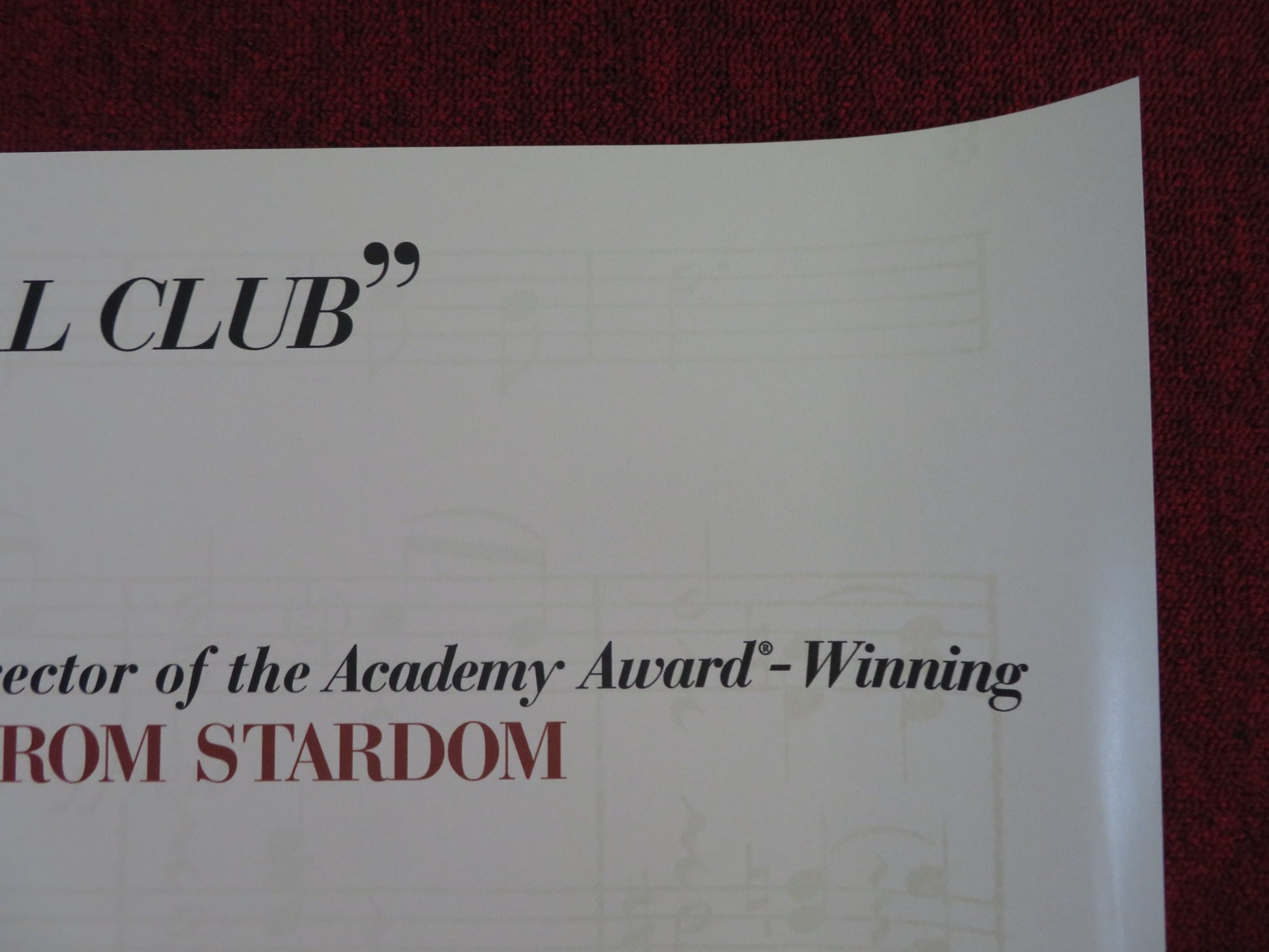 THE MUSIC OF STRANGERS: YO-YO MA UK QUAD (30"x 40") ROLLED POSTER 2015 - Rendezvous Cinema