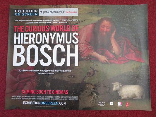 THE CURIOUS WORLD OF HIERONYMUS BOSCH UK QUAD (30"x 40") ROLLED POSTER 2016
