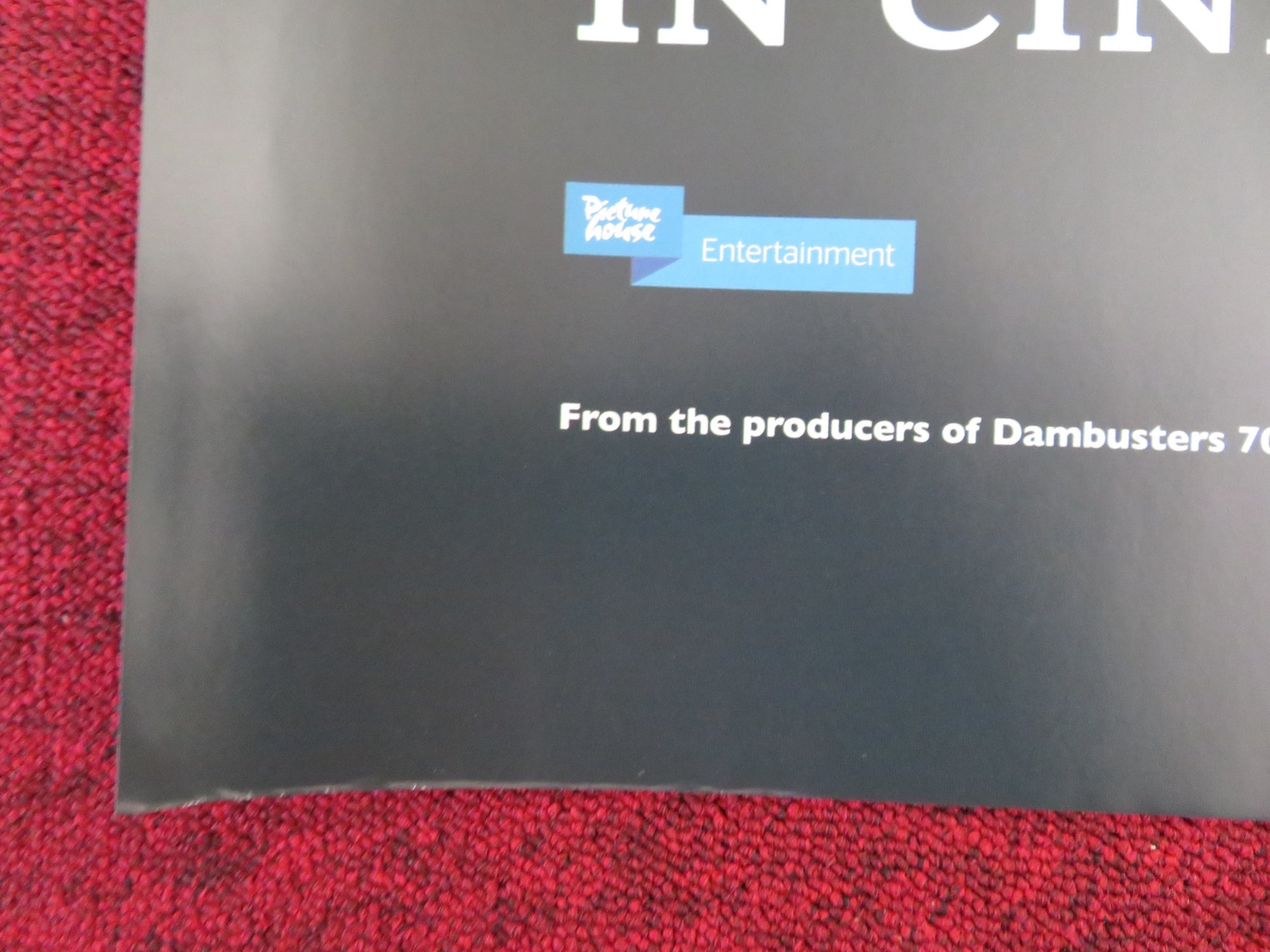 D-DAY 70 YEARS ON LIVE ROYAL ALBERT HALL UK QUAD (30"x 40") ROLLED POSTER 2014 - Rendezvous Cinema