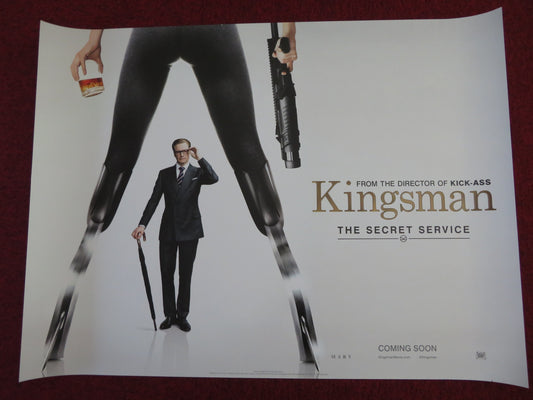 KINGSMAN: THE SECRET SERVICE - B UK QUAD (30"x 40") ROLLED POSTER T EGERTON 2014 - Rendezvous Cinema