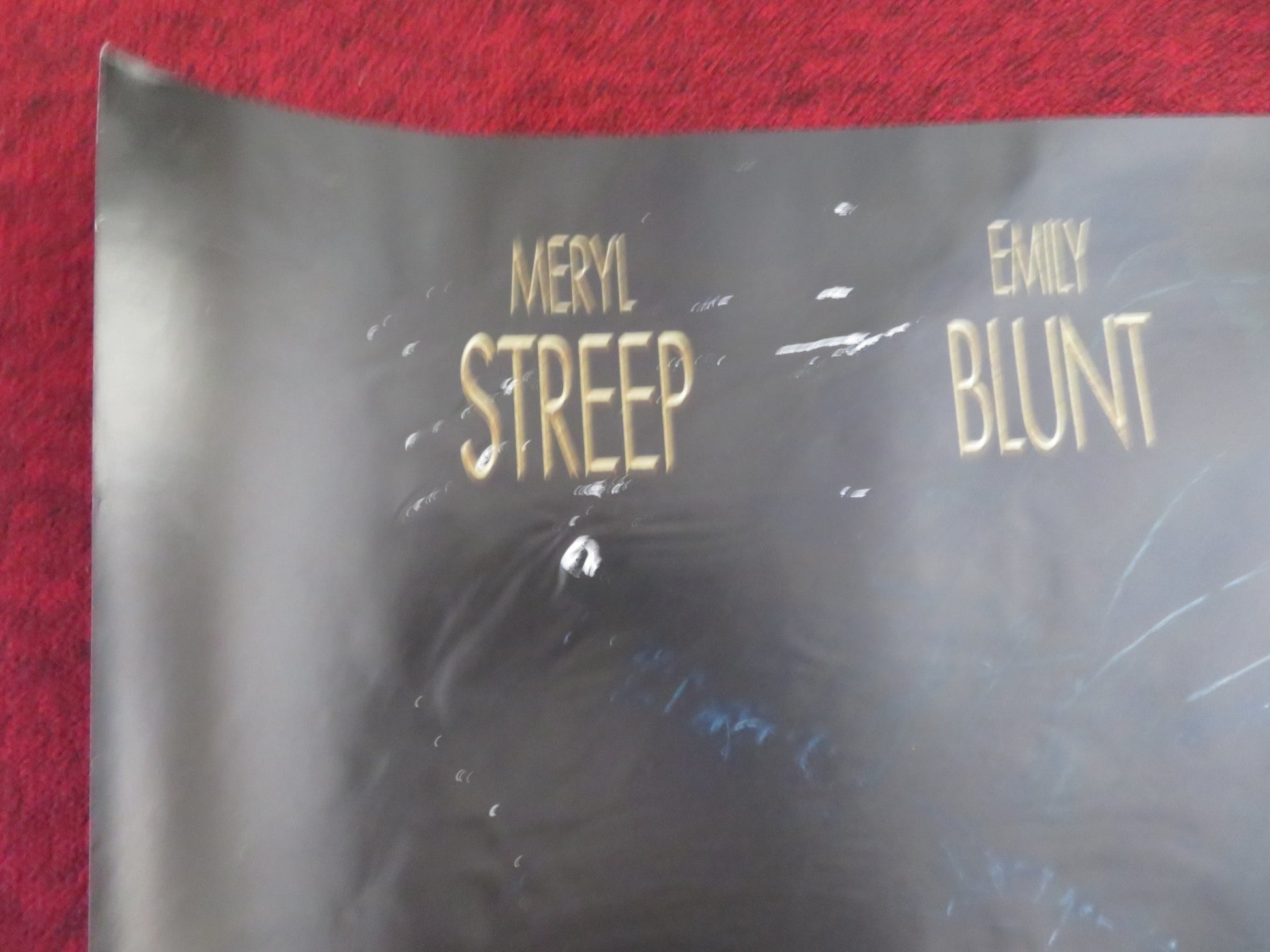 INTO THE WOODS UK QUAD (30"x 40") ROLLED POSTER DISNEY M. STREEP E. BLUNT 2014 - Rendezvous Cinema