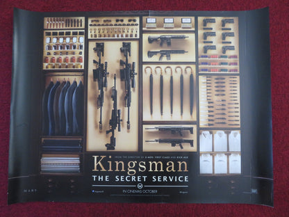KINGSMAN: THE SECRET SERVICE- A UK QUAD (30"x 40") ROLLED POSTER T. EGERTON 2014 - Rendezvous Cinema