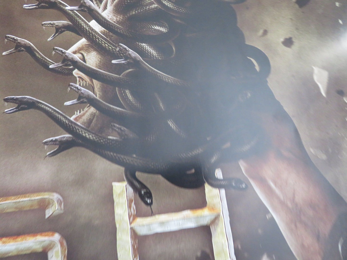 CLASH OF THE TITANS (MEDUSA) UK QUAD (30"x 40") ROLLED POSTER WORTHINGTON 2010 - Rendezvous Cinema