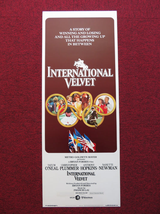 INTERNATIONAL VELVET US INSERT (14"x 36") POSTER CHRISTOPHER PLUMMER 1978 - Rendezvous Cinema