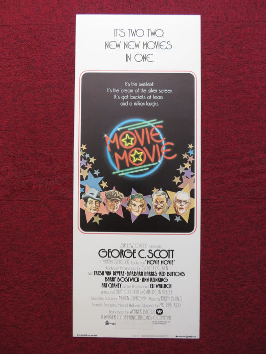 MOVIE MOVIE US INSERT (14"x 36") POSTER GEORGE C.SCOTT ART CARNEY 1978 - Rendezvous Cinema