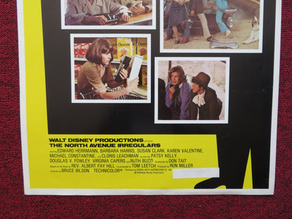 NORTH AVENUE IRREGULARS US INSERT (14"x 36") POSTER DISNEY EDWARD HERRMANN 1978 - Rendezvous Cinema