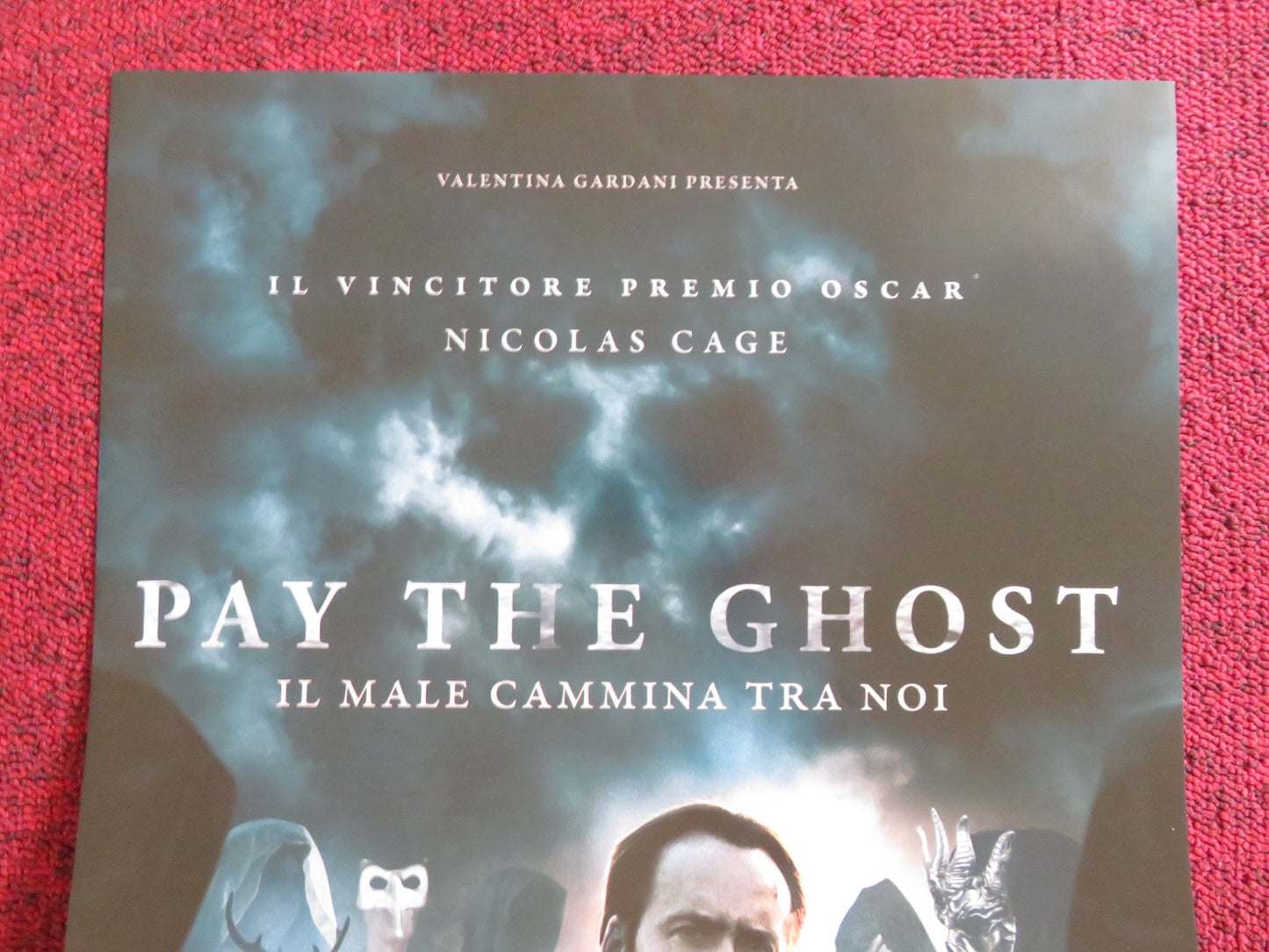 PAY THE GHOST ITALIAN LOCANDINA POSTER NICOLAS CAGE SARAH WAYNE CALLIES 2015