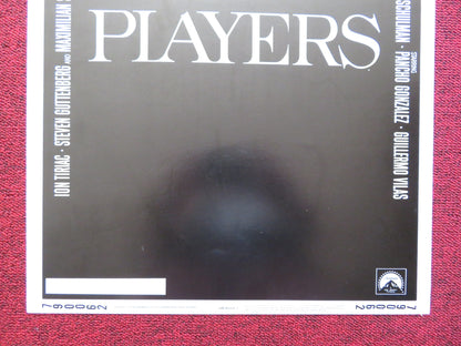 PLAYERS US INSERT (14"x 36") POSTER ARNOLD SCHULMAN PANCHO GONZALEZ 1979 - Rendezvous Cinema