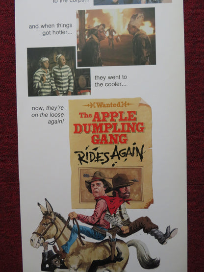 THE APPLE DUMPLING GANG RIDES AGAIN US INSERT (14"x 36") POSTER DISNEY T.CONWAY - Rendezvous Cinema