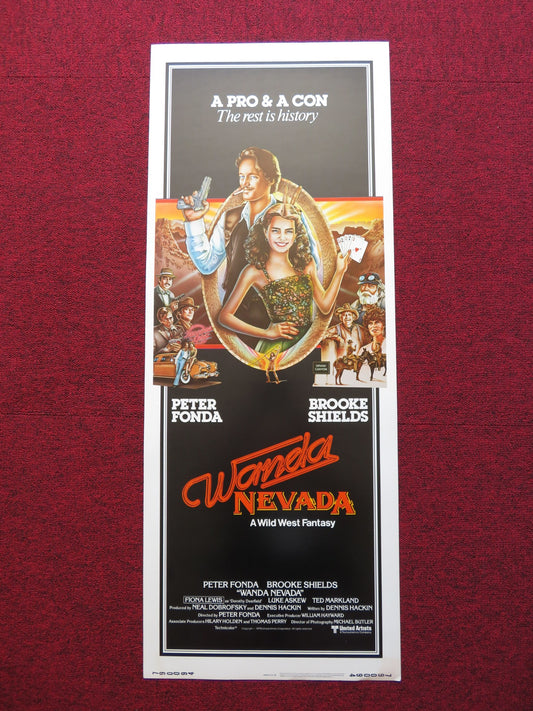 WANDA NEVADA US INSERT (14"x 36") POSTER PETER FONDA BROOKE SHIELDS 1979 - Rendezvous Cinema