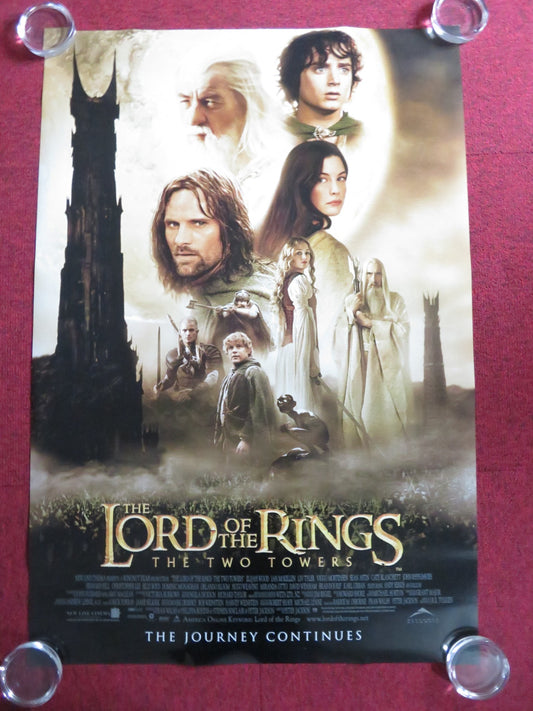 LORD OF THE RINGS: THE TWO TOWERS US ONE SHEET ROLLED POSTER 2002