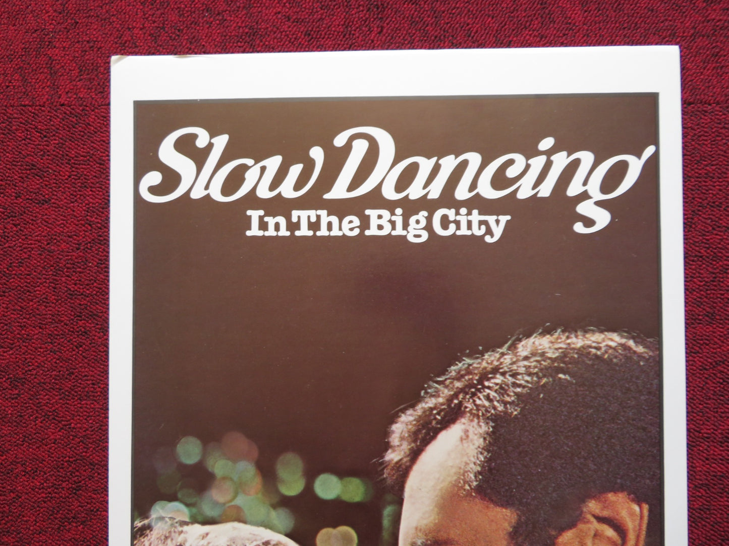 SLOW DANCING IN THE BIG CITY US INSERT (14"x 36") POSTER PAUL SORVINO 1978 - Rendezvous Cinema
