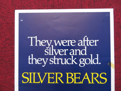 SILVER BEARS US INSERT (14"x 36") POSTER MICHAEL CAINE CYBILL SHEPHERD 1977 - Rendezvous Cinema