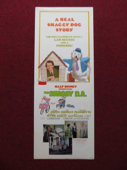 THE SHAGGY D.A. US INSERT (14"x 36") POSTER DISNEY DEAN JONES TIM CONWAY 1977 - Rendezvous Cinema