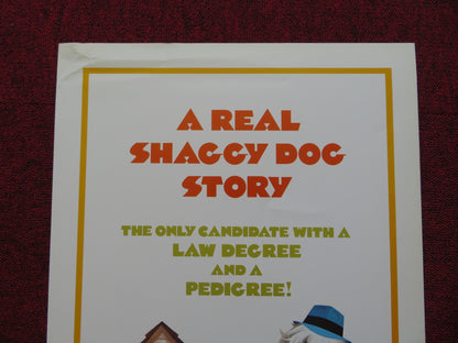 THE SHAGGY D.A. US INSERT (14"x 36") POSTER DISNEY DEAN JONES TIM CONWAY 1977 - Rendezvous Cinema
