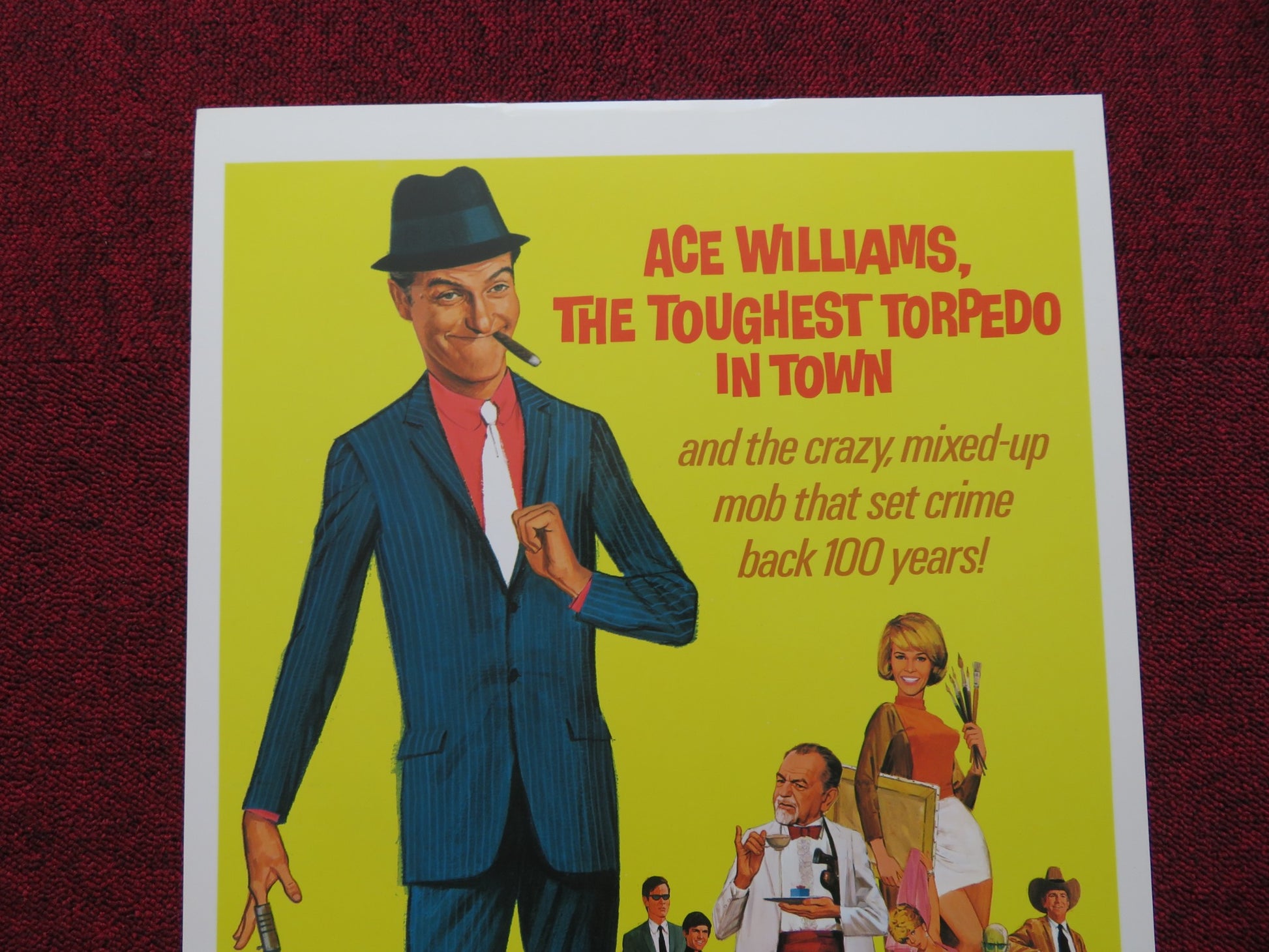 NEVER A DULL MOMENT US INSERT (14"x 36") POSTER DISNEY DICK VAN DYKE 1977 - Rendezvous Cinema