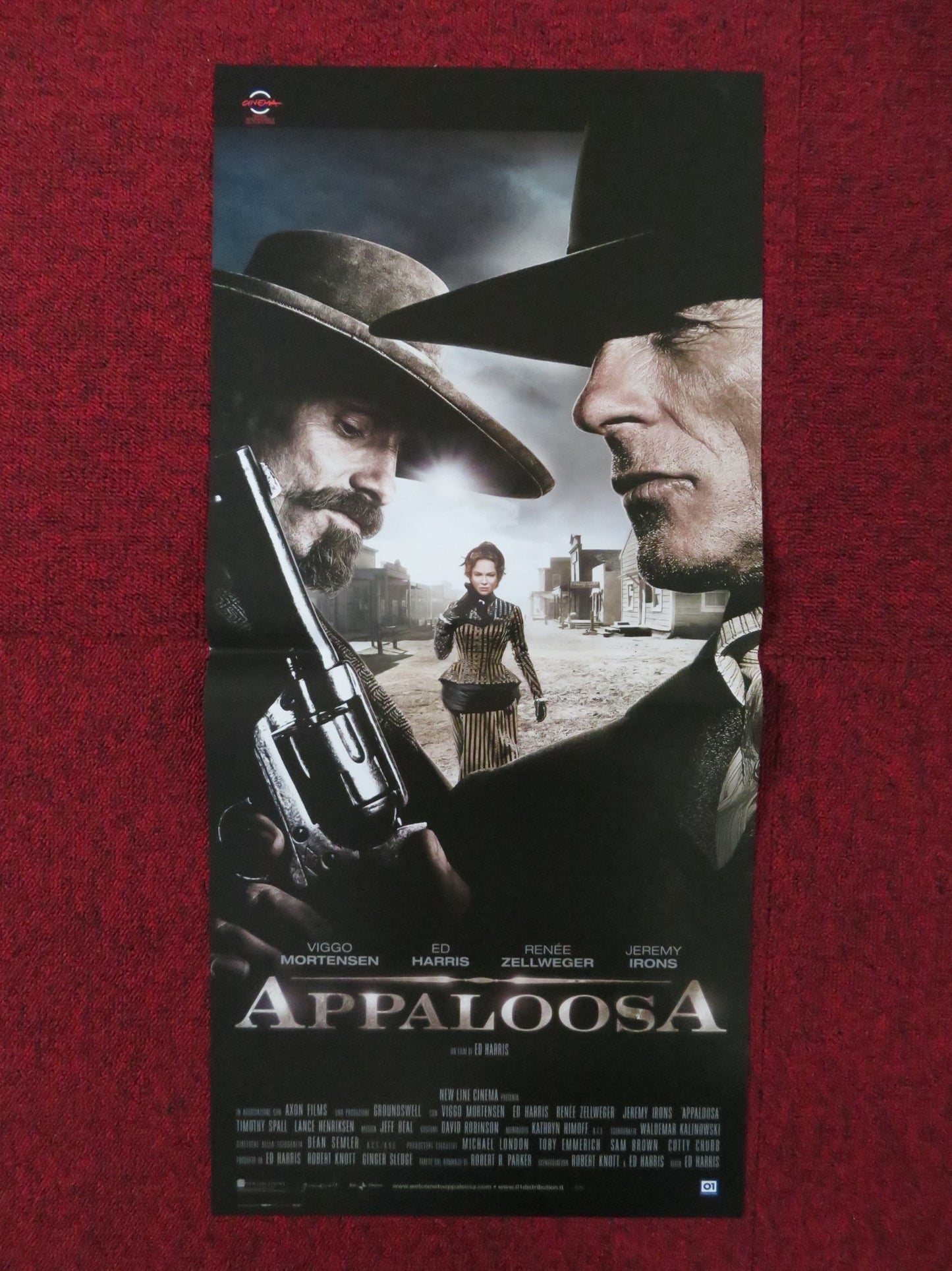 APPALOOSA ITALIAN LOCANDINA POSTER VIGGO MORTENSEN ED HARRIS 2008 - Rendezvous Cinema