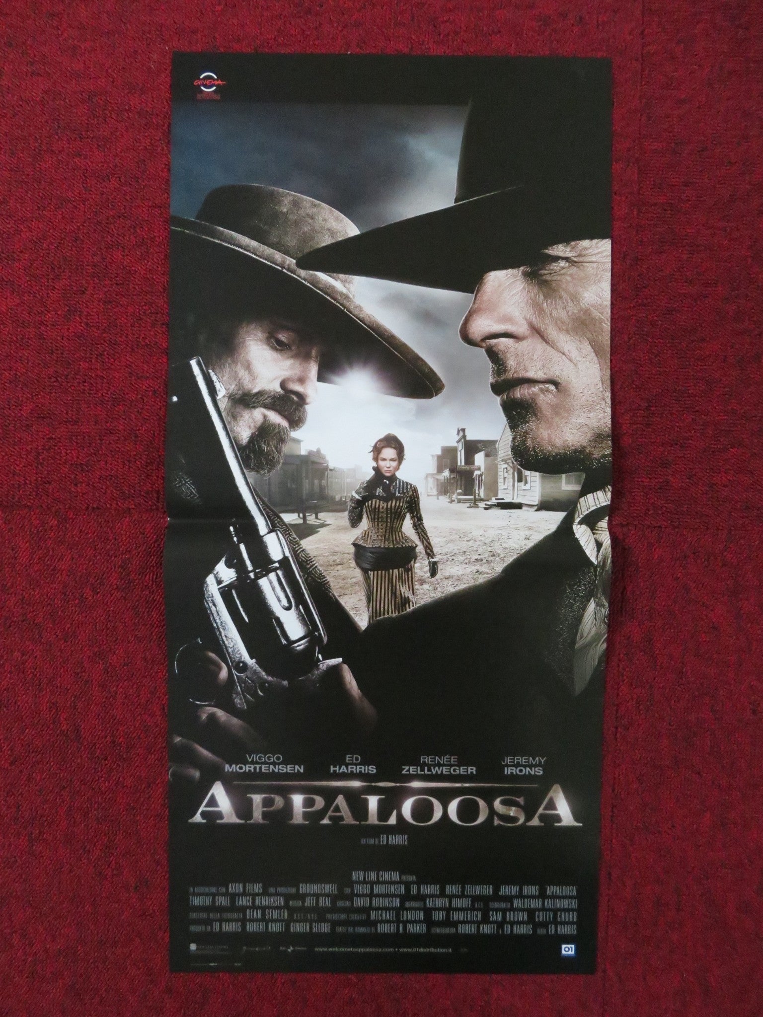 APPALOOSA ITALIAN LOCANDINA POSTER VIGGO MORTENSEN ED HARRIS 2008 - Rendezvous Cinema