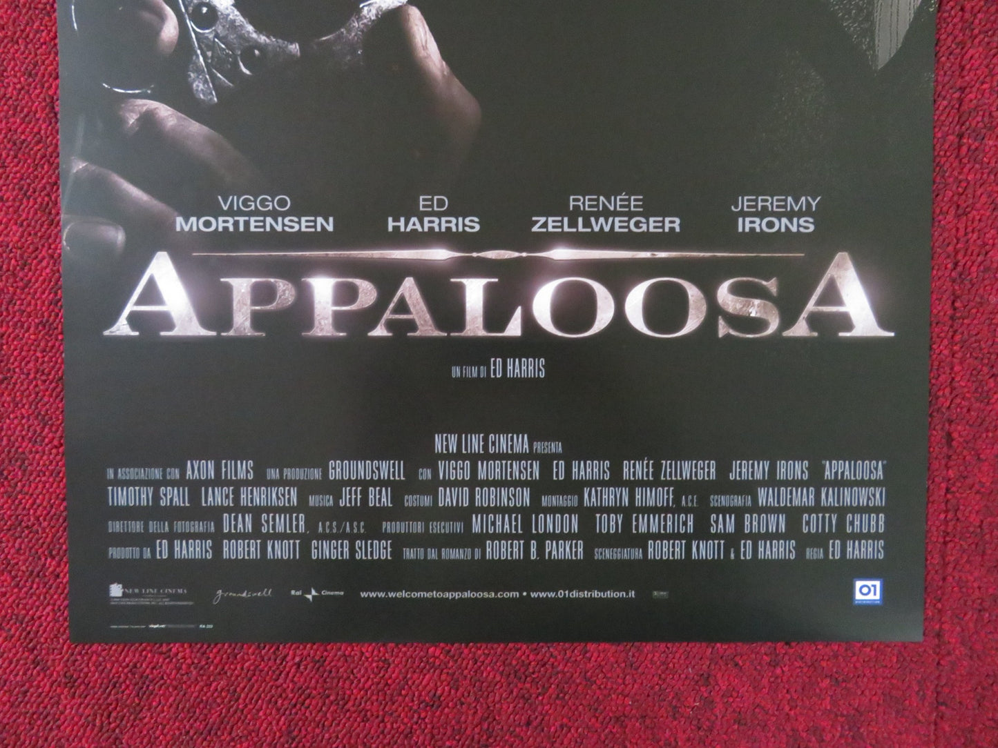 APPALOOSA ITALIAN LOCANDINA POSTER VIGGO MORTENSEN ED HARRIS 2008 - Rendezvous Cinema