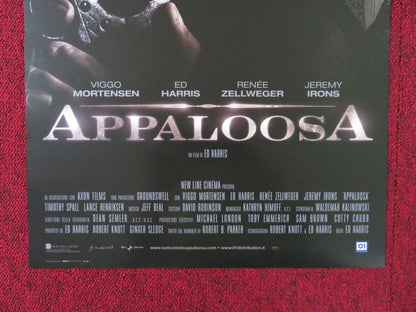 APPALOOSA ITALIAN LOCANDINA POSTER VIGGO MORTENSEN ED HARRIS 2008 - Rendezvous Cinema