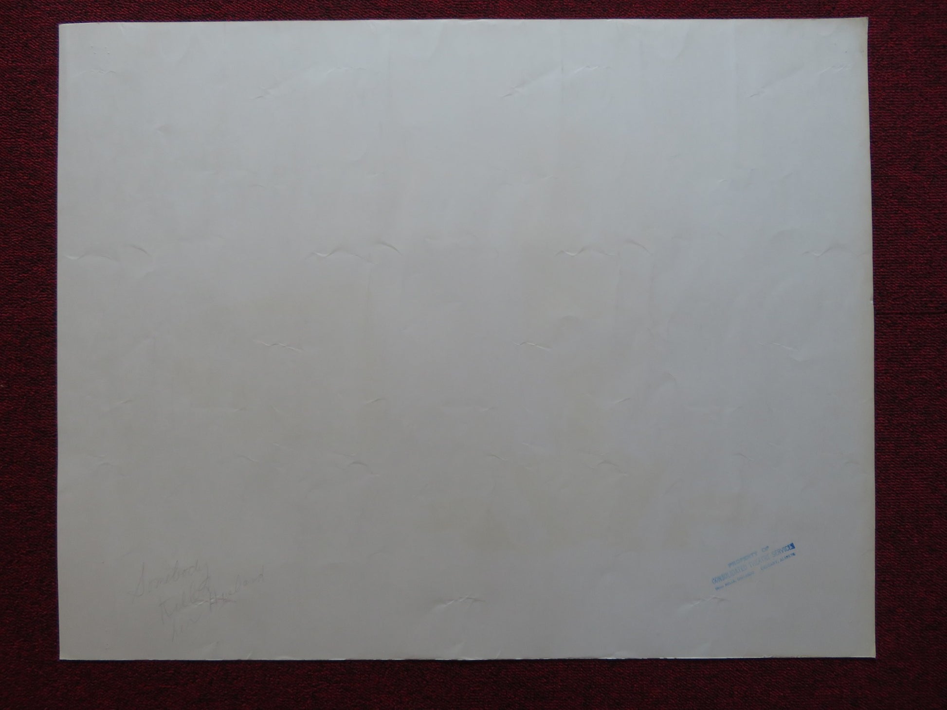 SOMEBODY KILLED HER HUSBAND US HALF SHEET (22"x 28") POSTER FARRAH FAWCETT 1978 - Rendezvous Cinema