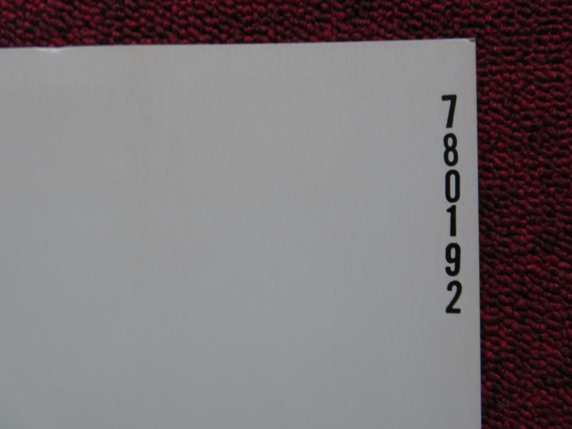 SLOW DANCING IN THE BIG CITY US HALF SHEET (22"x 28") POSTER PAUL SORVINO 1978 - Rendezvous Cinema