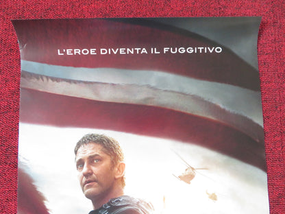 ANGEL HAS FALLEN ITALIAN LOCANDINA POSTER GERARD BUTLER MORGAN FREEMAN 2019 - Rendezvous Cinema