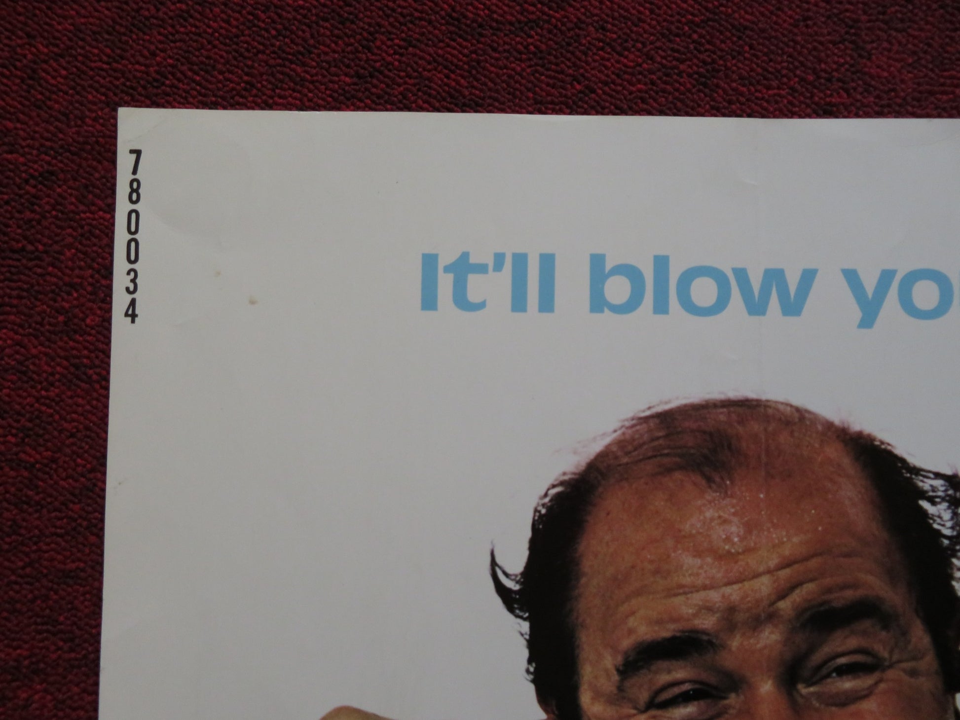 THE END US HALF SHEET (22"x 28") POSTER BURT REYNOLDS DOM DELUISE 1978 - Rendezvous Cinema