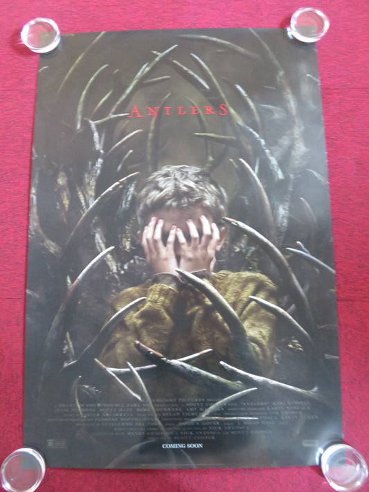 ANTLERS US ONE SHEET ROLLED POSTER KERI RUSSELL JESSE PLEMONS 2021 - Rendezvous Cinema