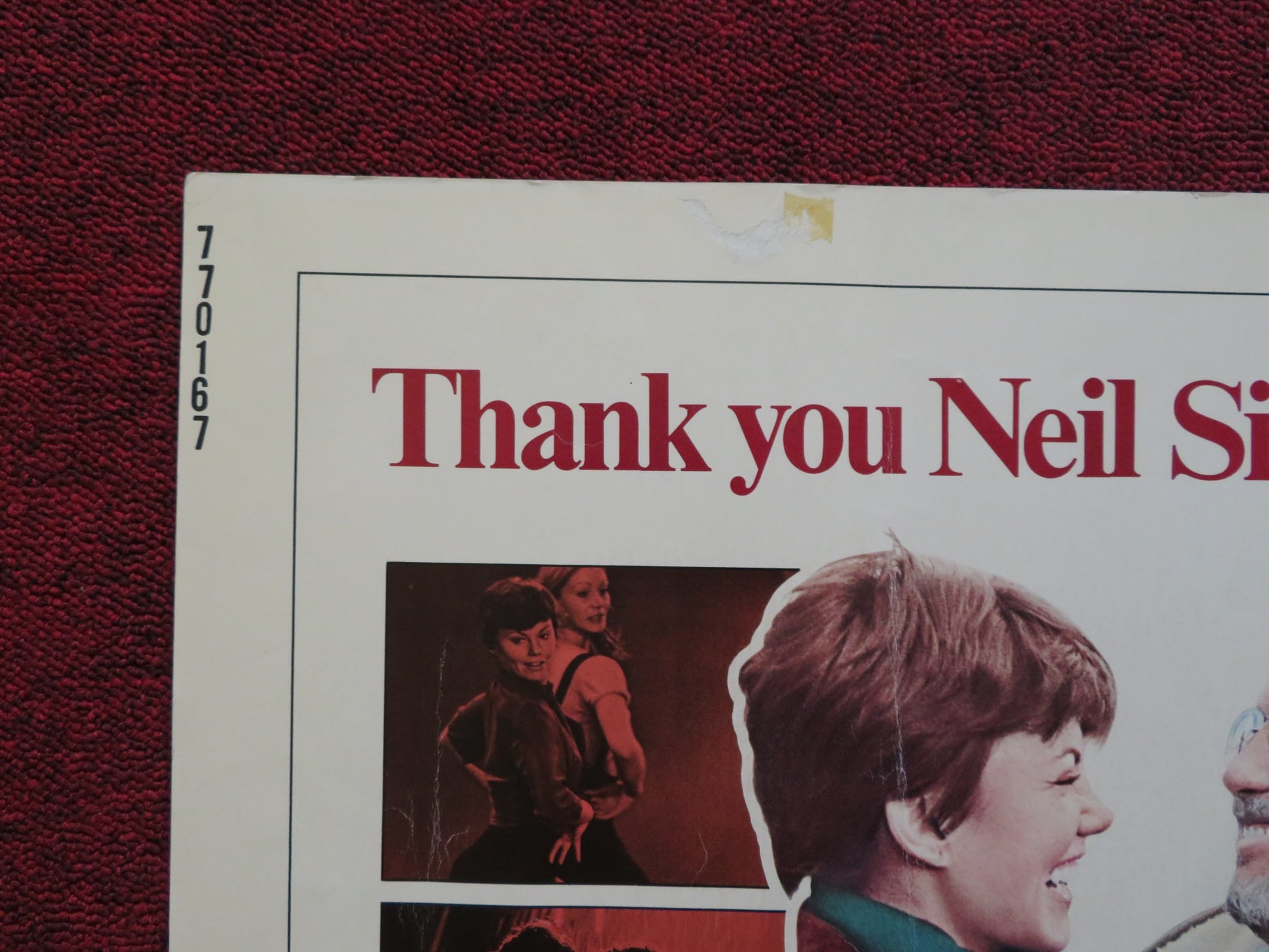 THE GOODBYE GIRL US HALF SHEET (22"x 28") POSTER RICHARD DREYFUSS M. MASON 1977 - Rendezvous Cinema