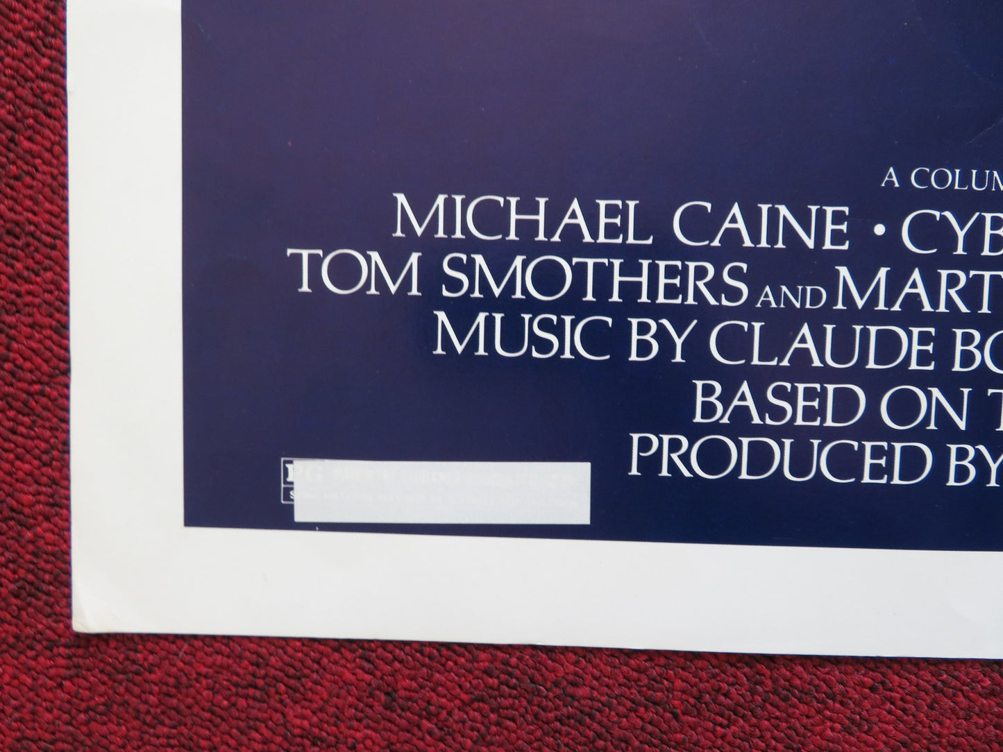 SILVER BEARS US HALF SHEET (22"x 28") POSTER MICHAEL CAINE CYBILL SHEPHERD 1977 - Rendezvous Cinema