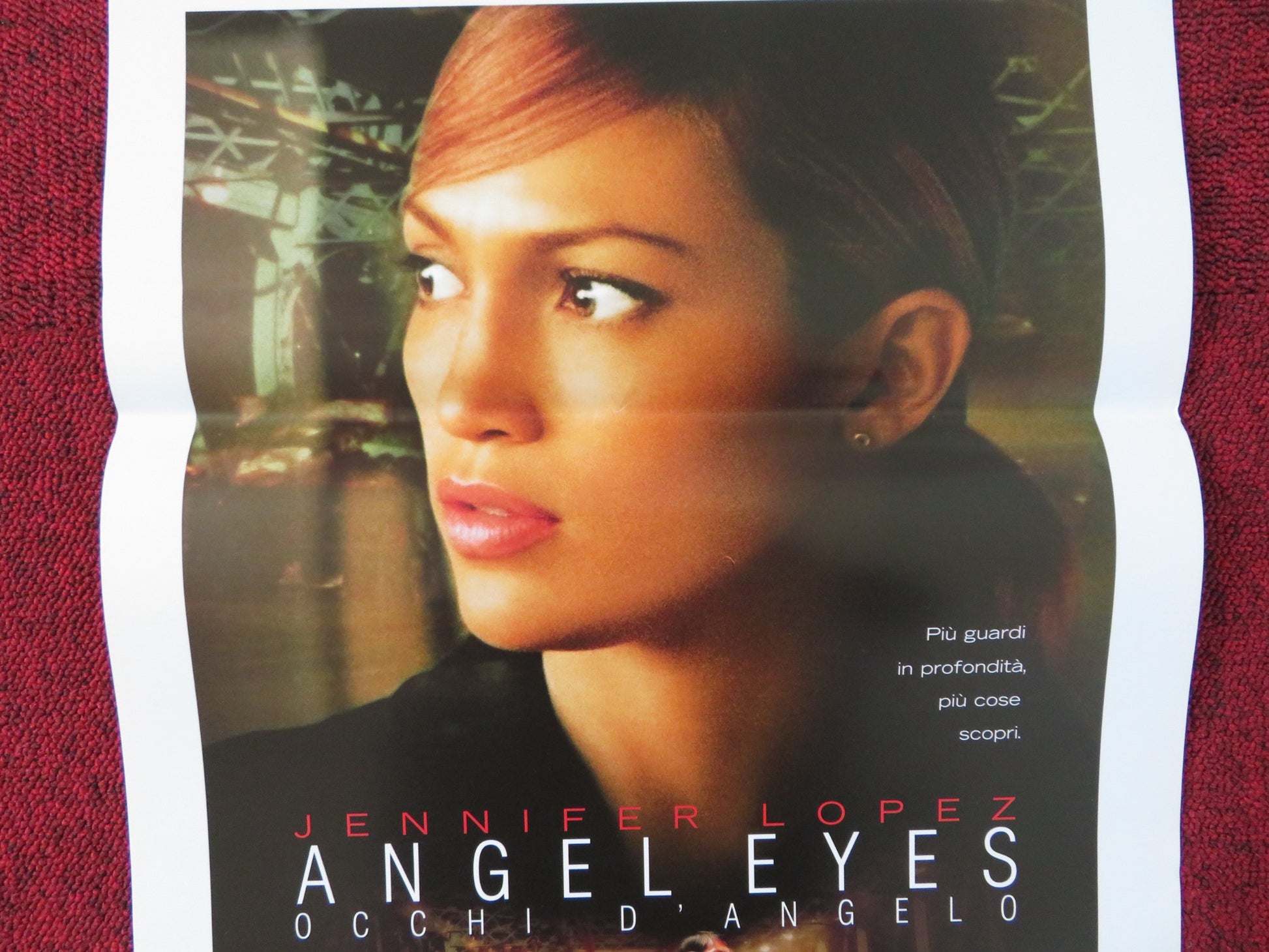 ANGEL EYES ITALIAN LOCANDINA POSTER JENNIFER LOPEZ JIM CAVIEZIEL 2001 - Rendezvous Cinema