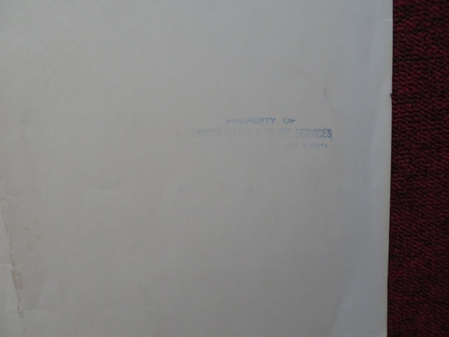 THE COMPETITION US HALF SHEET (22"x 28") POSTER RICHARD DREYFUSS AMY IRVING 1980 - Rendezvous Cinema