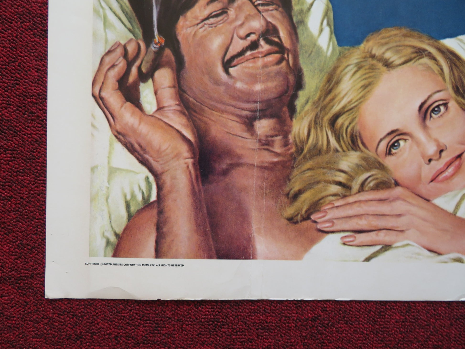 FROM NOON TILL THREE STYLE A US HALF SHEET (22"x 28") POSTER CHARLES BRONSON '76 - Rendezvous Cinema